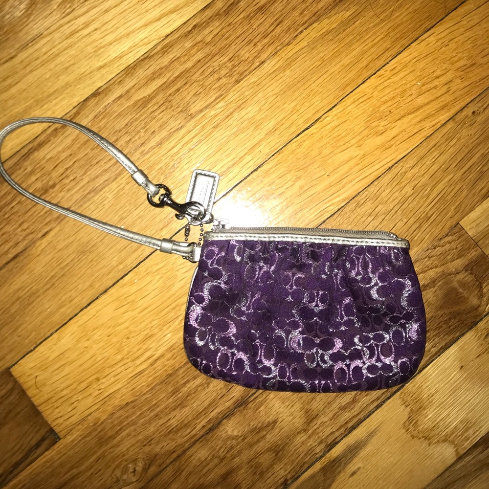 Coach wristlet